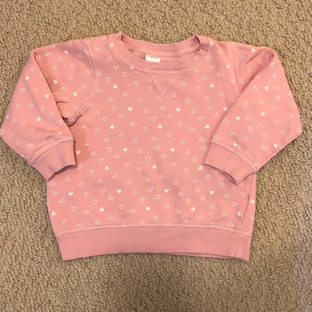 Toddler Pink Crewneck